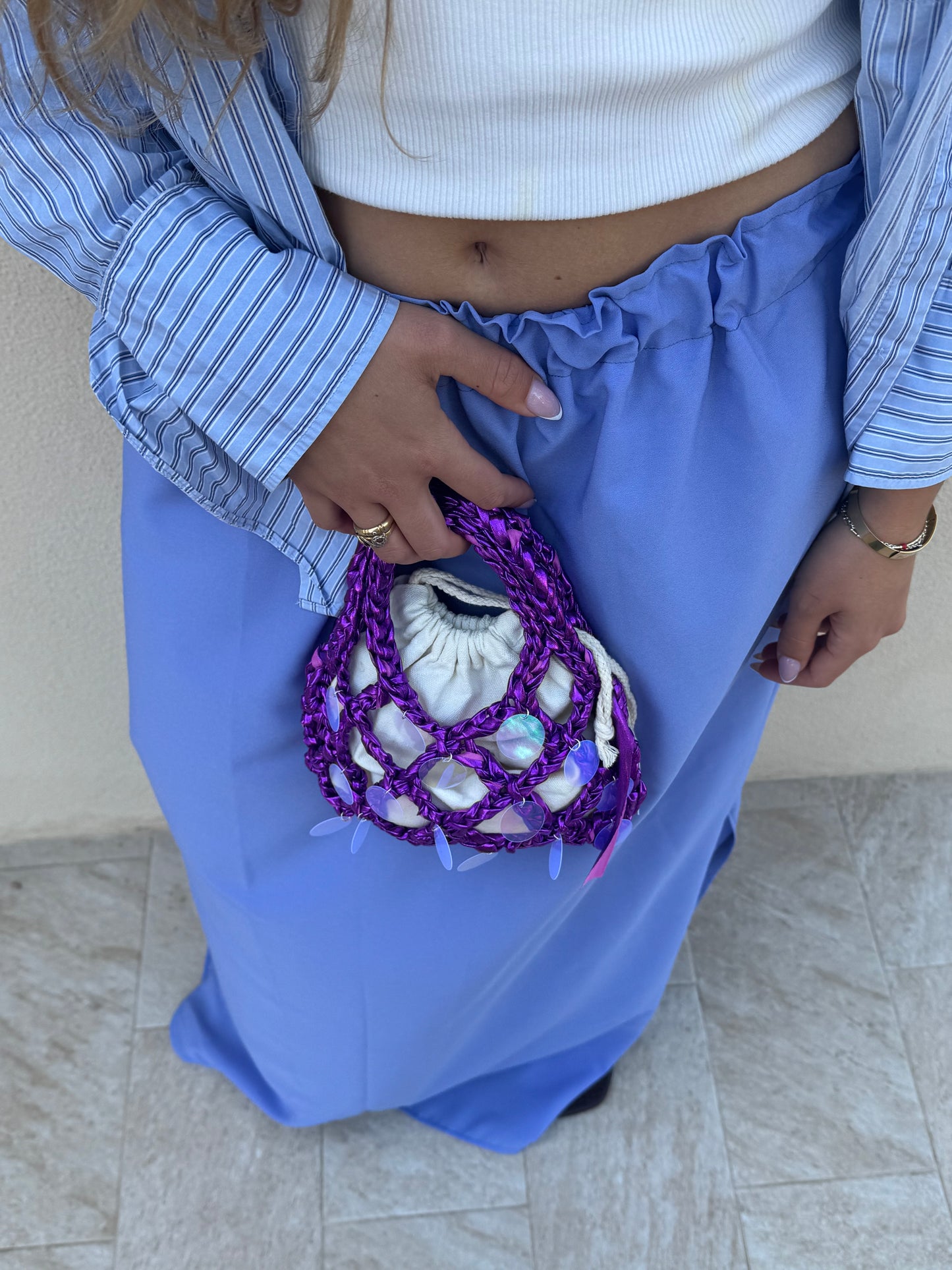 Wavu jewels bag