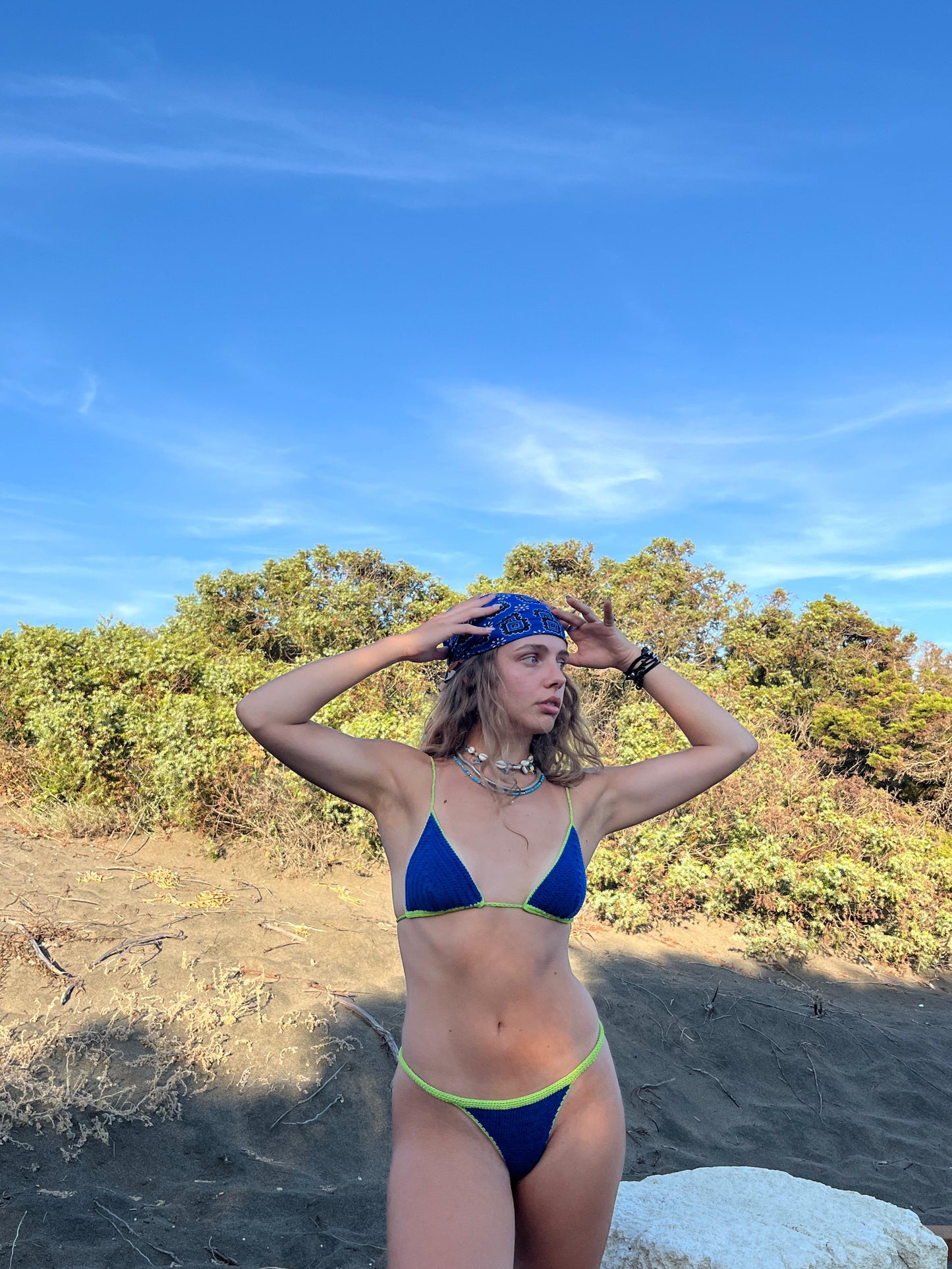 KIFAHARI blue marine bikini