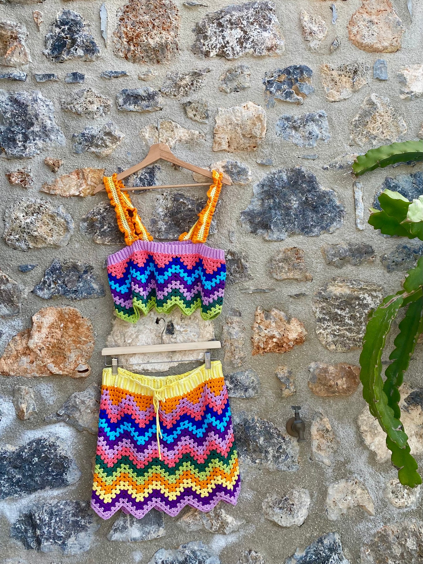 SAUTI skirt multicolor